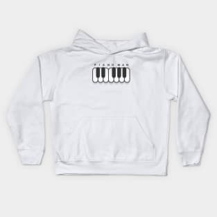 Piano Man Kids Hoodie